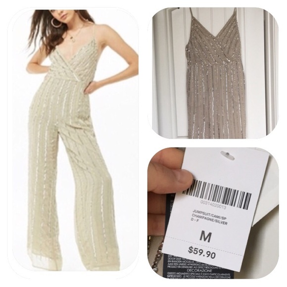 glitter jumpsuit forever 21